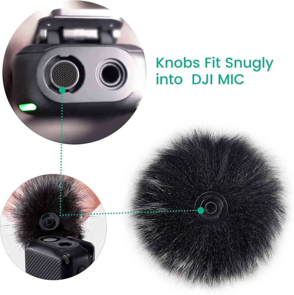 DJI MIC Wind Muff 4 Pack New