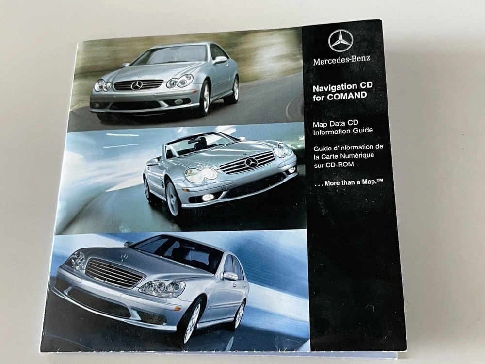 2000-2005 MERCEDES C CLK SL E G CL CLASS NAVIGATION CD 2010 VERSION OEM🟠