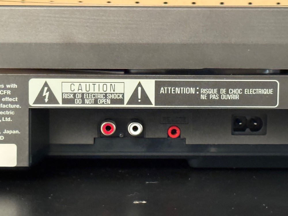 Technics SL-PC10 Multi Compact Disc Player 5 Disc Changer Tested Good