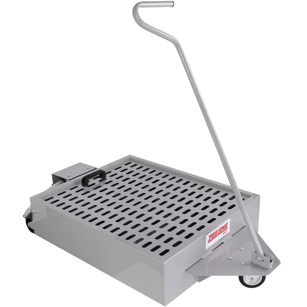 ZEELINE by Milton® 26 Gallon Steel Low Profile Oil Drain with Electric Pump