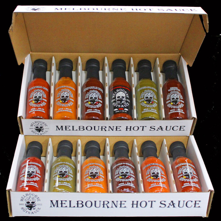 Melbourne Hot Sauce 12x150ml Challenge Pack