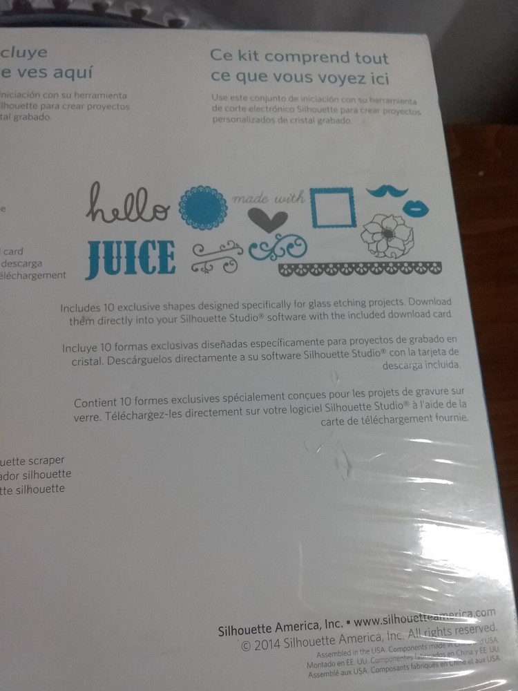 Glass Etching Starter Kit New in Box