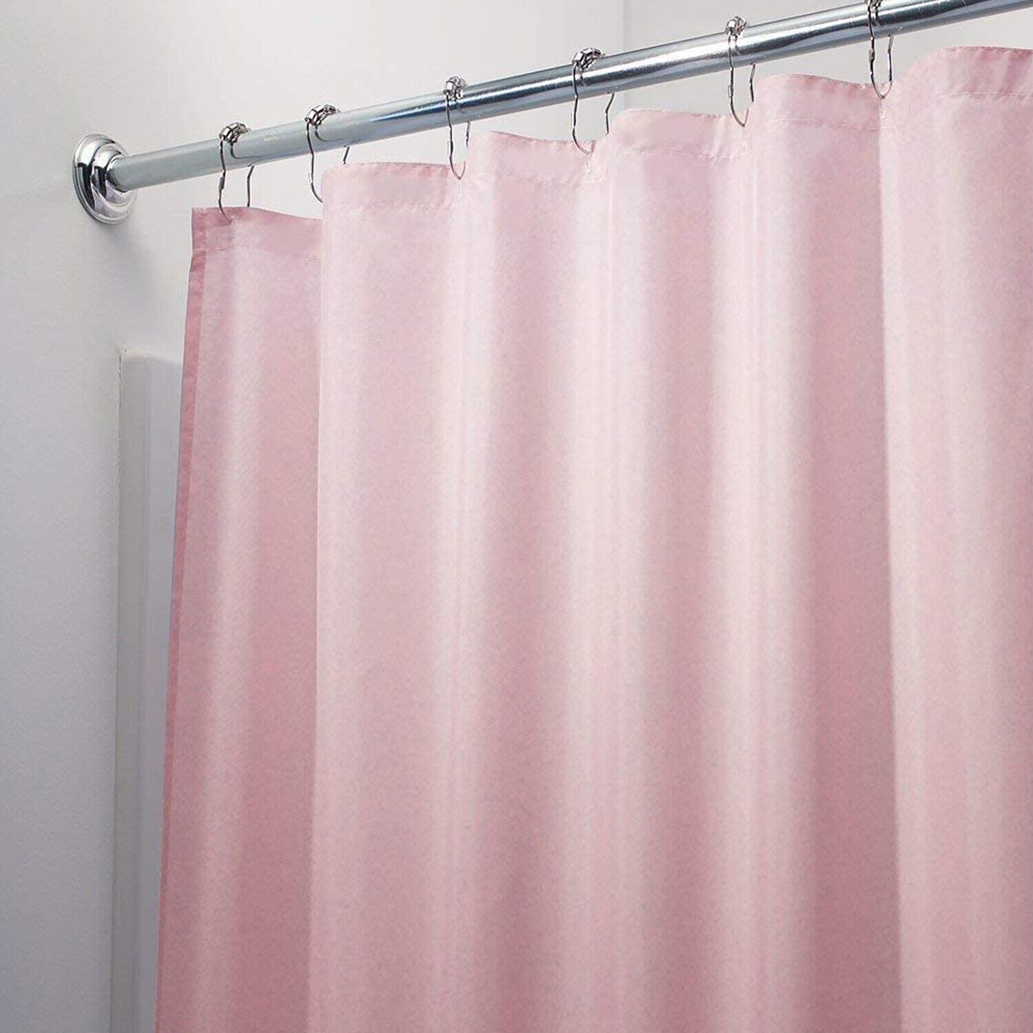 2 PACK SOLID WATER REPELLENT BATHROOM SHOWER CURTAIN VINYL LINER MANY COLORS