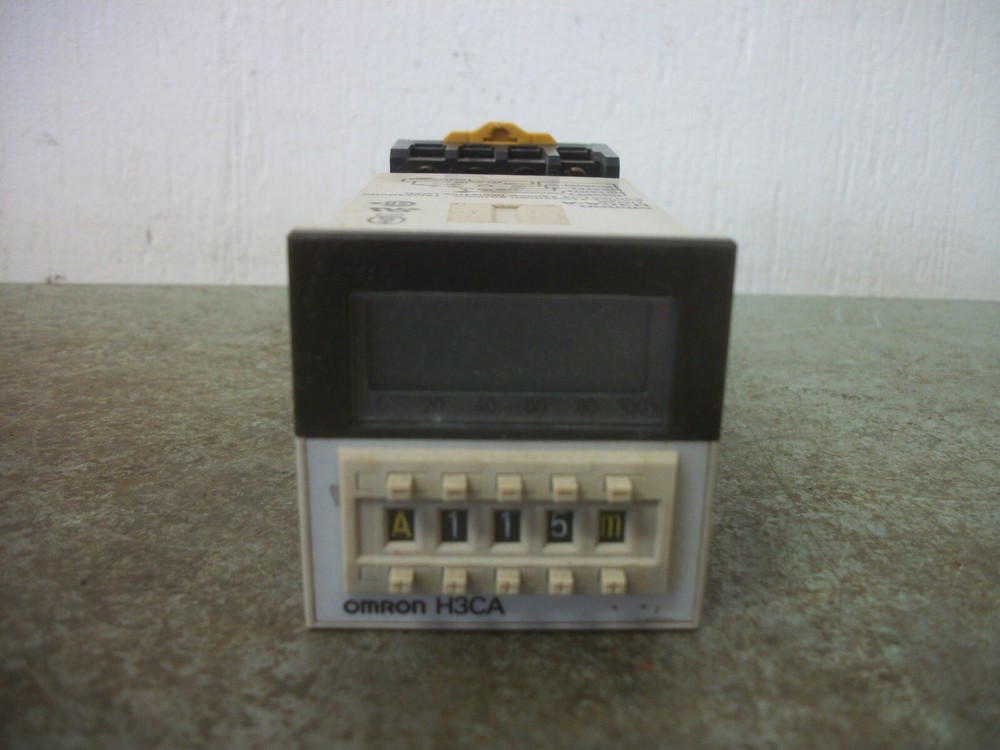 OMRON TIMER MODULE H3CA-A 99.9SEC TO 9990HOUR