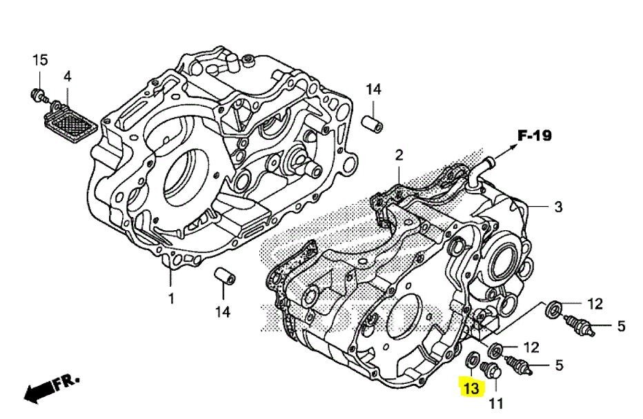 OEM Honda TRX400EX TRX 400 EX Oil Change Kit NGK Spark Plug Oil Filter & Washer