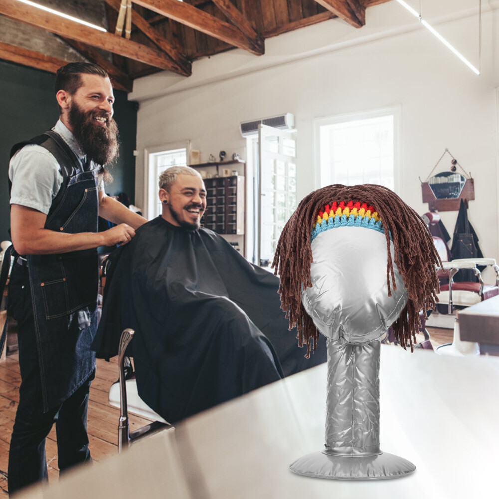 Wig Display Holder Scratch-resistant Support Inflatable Cap Stand