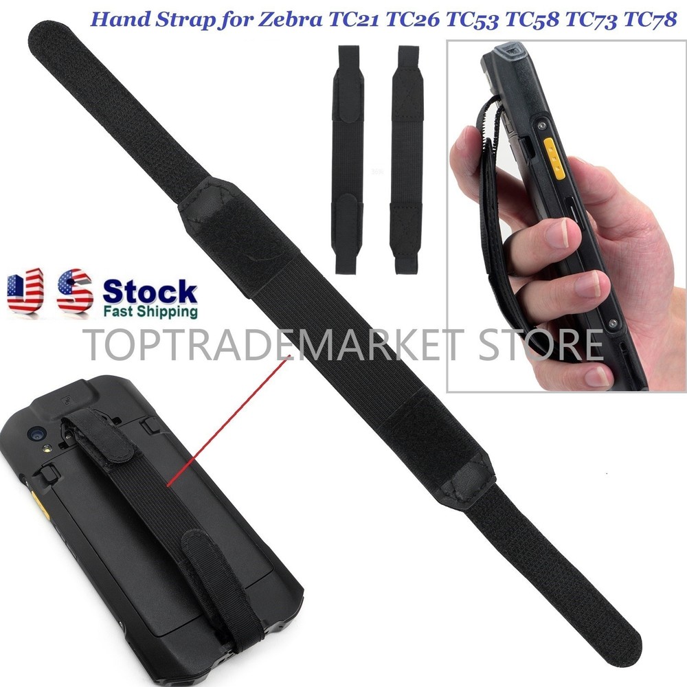 US 2PCS Hand Strap For Zebra TC21 TC26 Adjustable