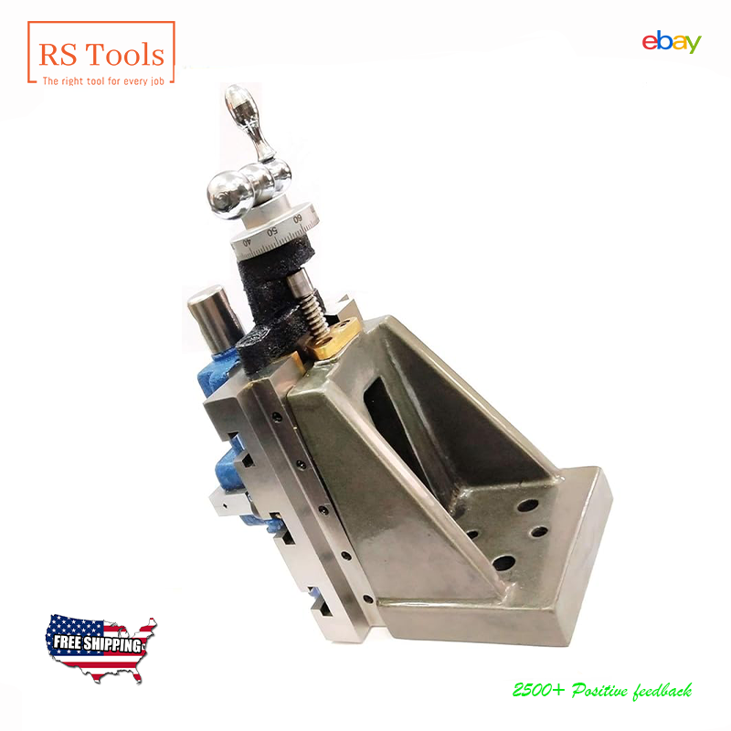 Lathe Milling Vertical Slide 4"X5"-100X125 mm & Self Centering Vice 3"/75mm USA