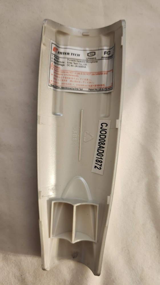 Magic Sing Karaoke Microphone ED8000 with Cartridges