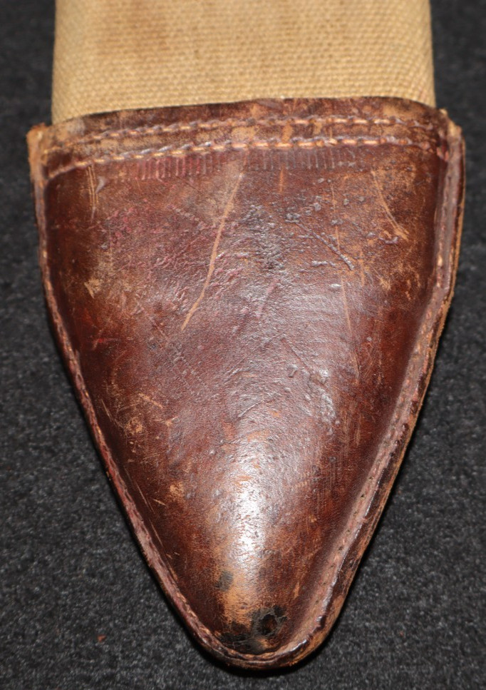 WWI US Army M1917 Bolo Trench Fighting Knife Scabbard 'BAUER BROS' Issued Cond.