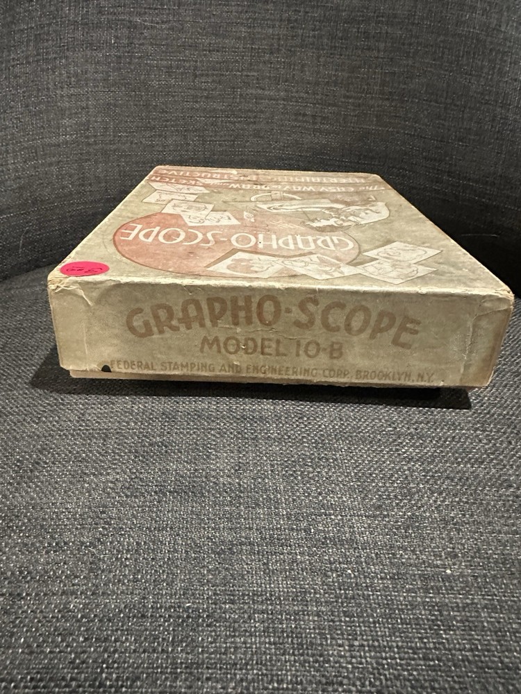 Antique Grapho-Scope Sketch And Draw Set ORIGINAL