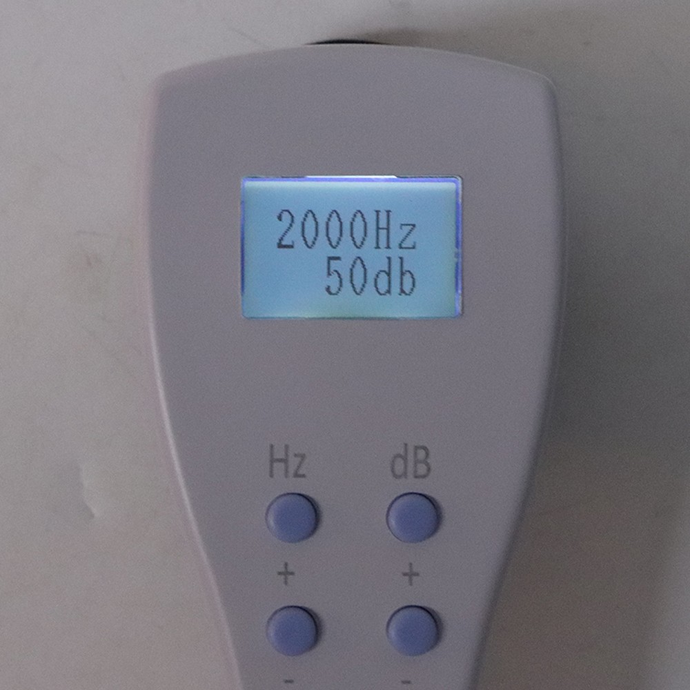 Portable Audiometer Audiometric Hearing Screening Machine Air Conduction