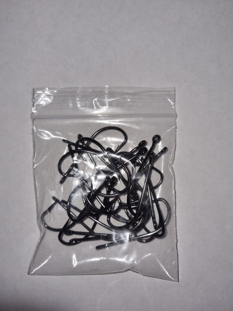 o'shaughnessy hooks 3/0 hooks bulk pack 25 hooks. Ultra sharp long shank.