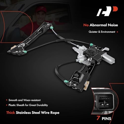 Power Window Regulator with Motor Side Compatible with Buick Front Driver
