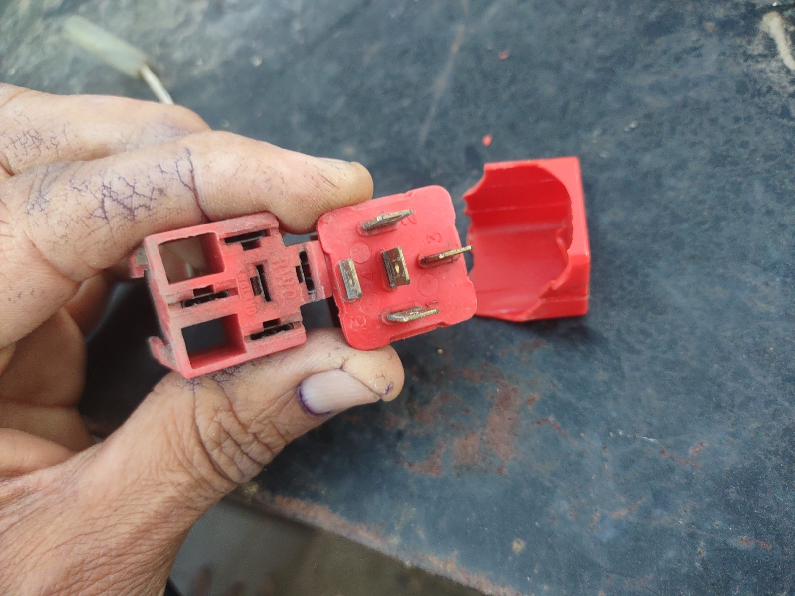 Jaguar Xjs XJ6 5 Pin Multipurpose Relay Lucas Red Relay 12v Pektron W/Pigtail