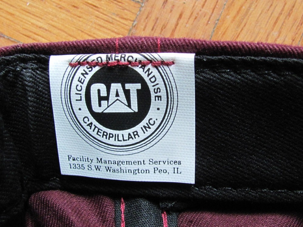 4 CATERPILLAR BASEBALL CAP SERVICE - TRAINING