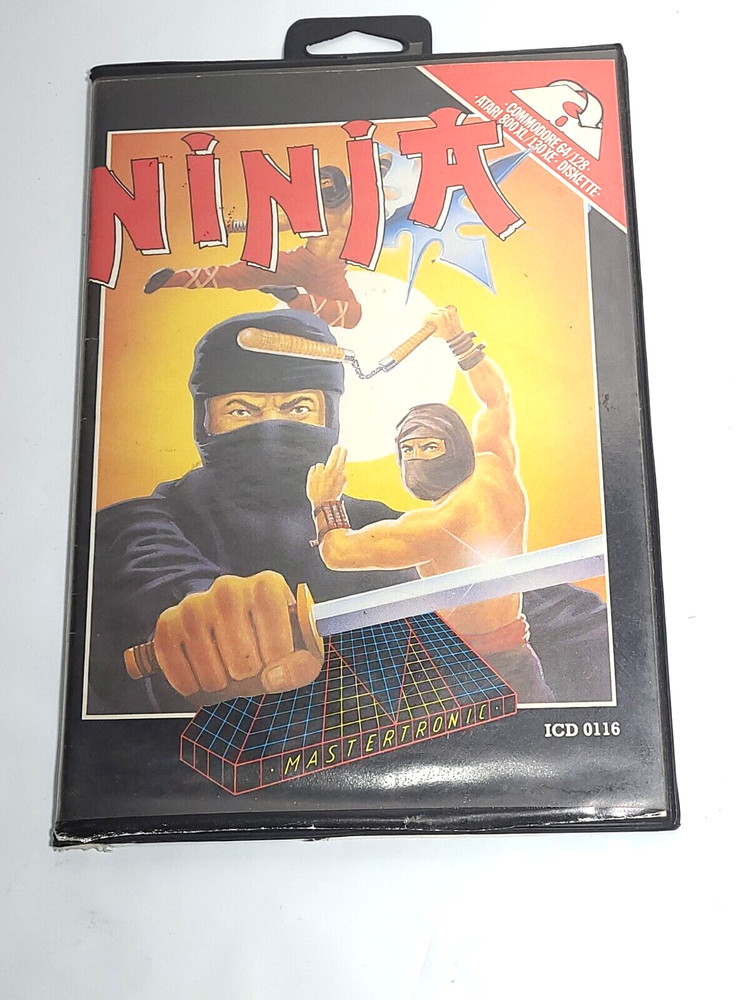 Commodore 64/128: NINJA Mastertronic + Atari 800 xl/130 xe diskette