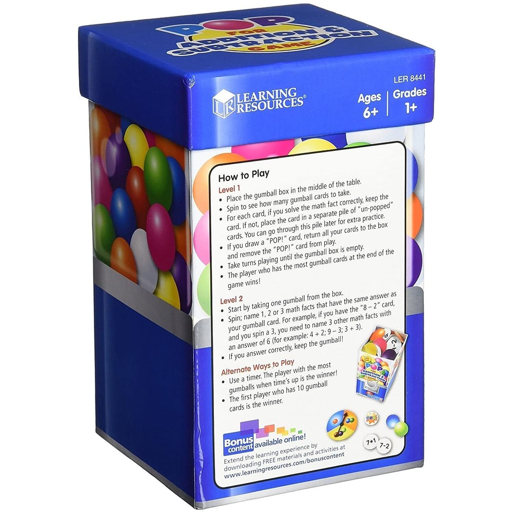 Multicolor Math Game for Kids Spin to Practice Addition Subtraction Fun