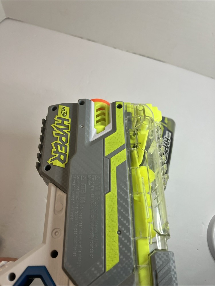 NERF Hyper Impulse-40 Blaster With Two 50-Round Canisters - 100 Total Rounds