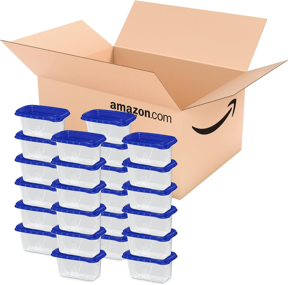 Food Storage Meal Prep Containers Reusable for Kitchen Organization, Smart Snap