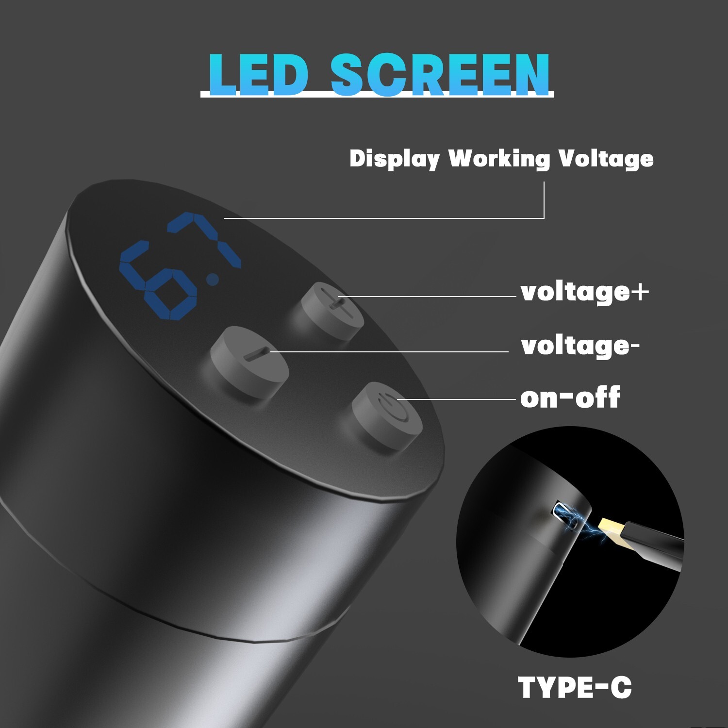 YILONG Wireless Tattoo Pen Machine Kit Complete with Power Supply Needles Inks