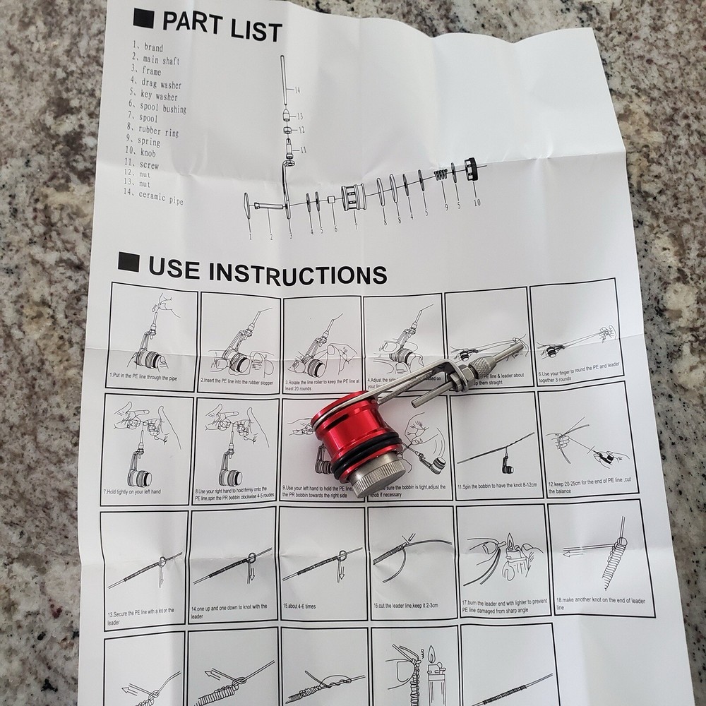 Noeby PR Knot Bobbin Tool