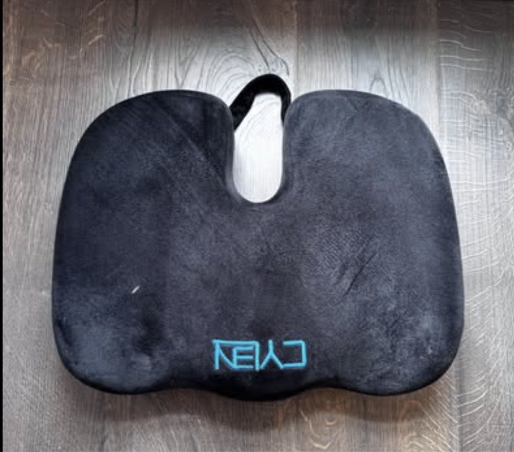 Memory Foam Seat Cushion - Tailbone Lower Back Support