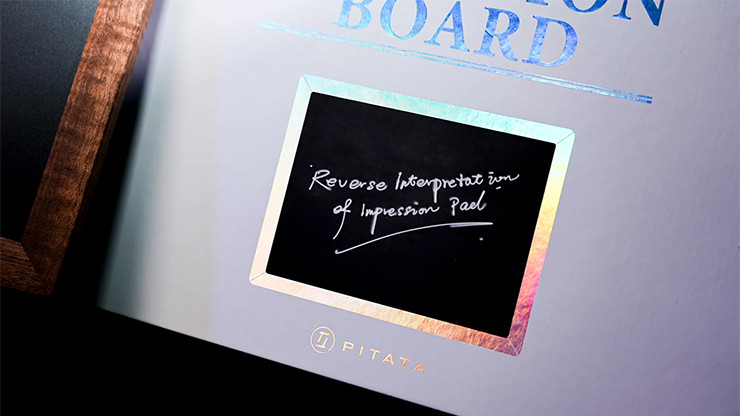 PITATA Inversion Board - Magic Trick Illusion Effect Mentalism Chalkboard