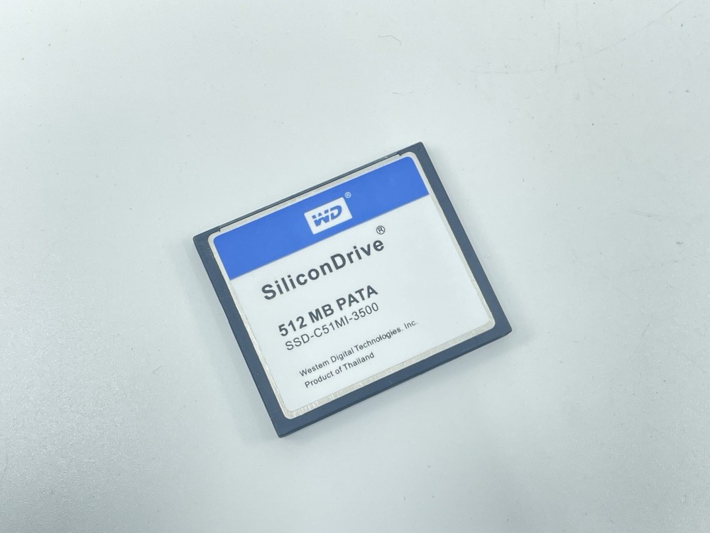 SiliconDrive WD 512MB PATA Compact Flash CF Card