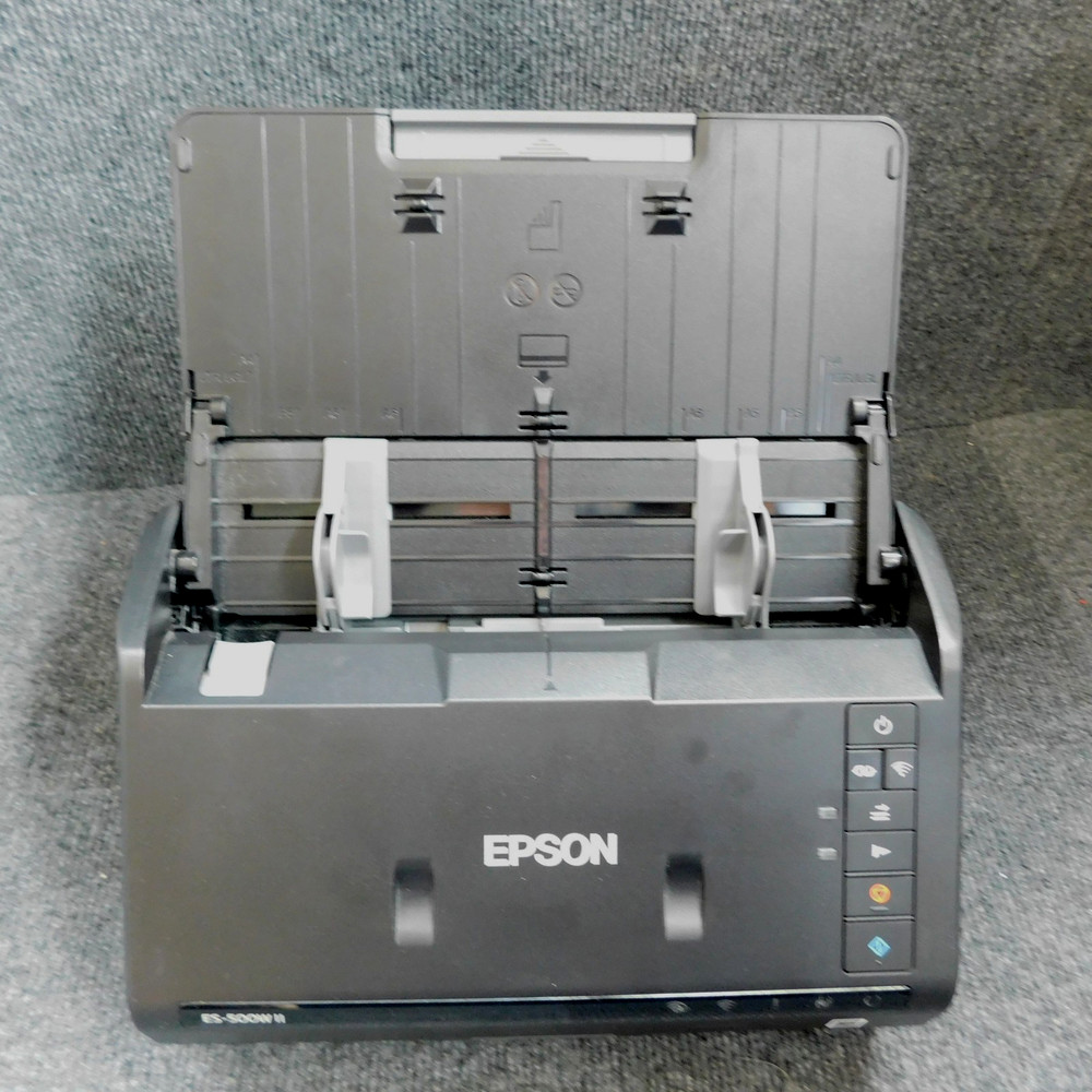 Epson Scanner ES-500W II WorkForce 5Ghz Wireless Duplex Document Postcard J382E