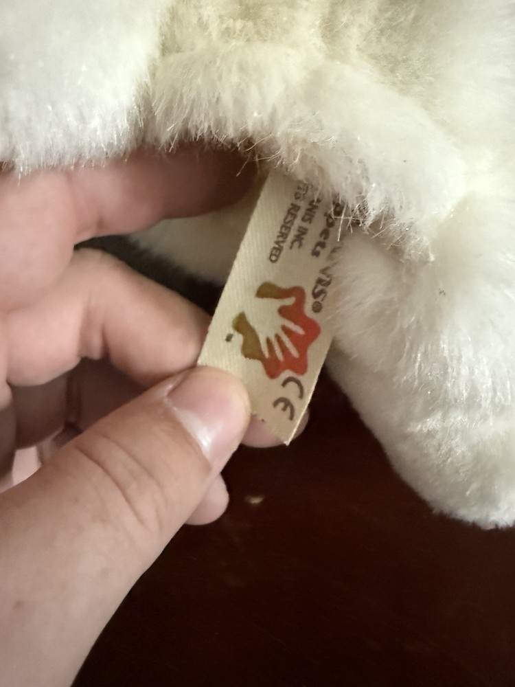 Folkmanis Small White Mouse Puppet About 7”