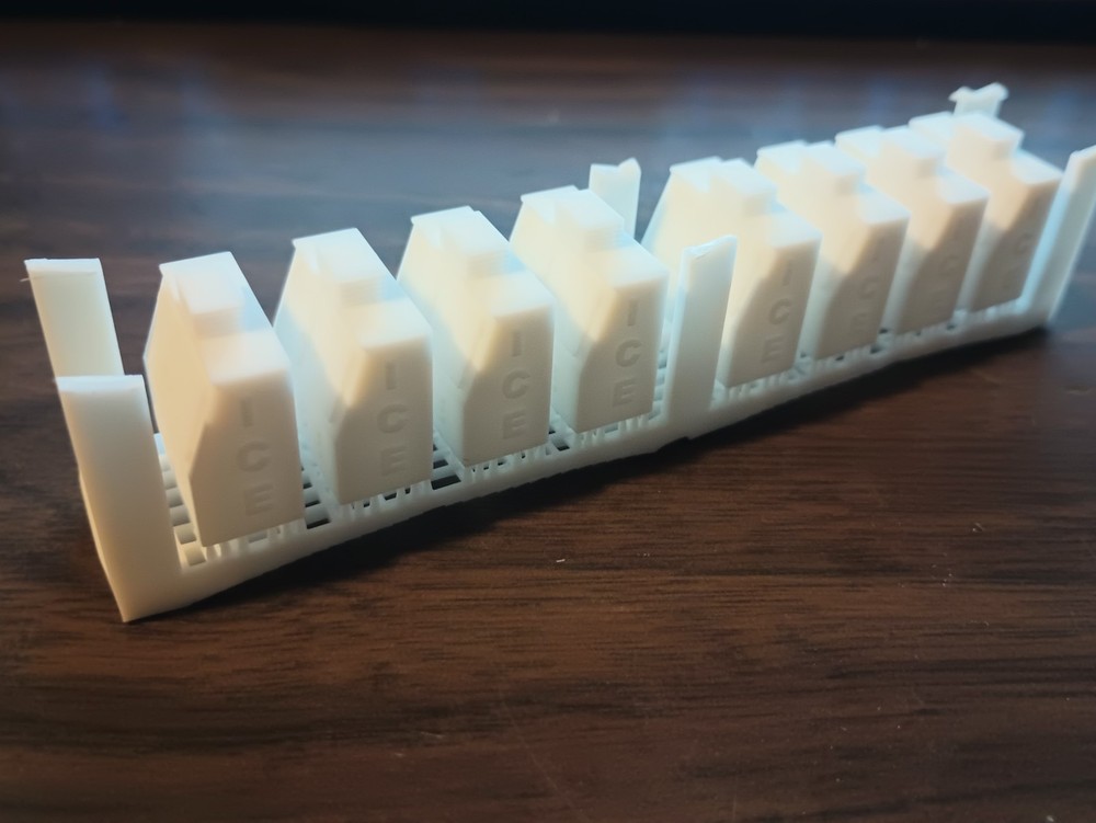HO Scale Ice Merchandiser Ice Machine 8pcs