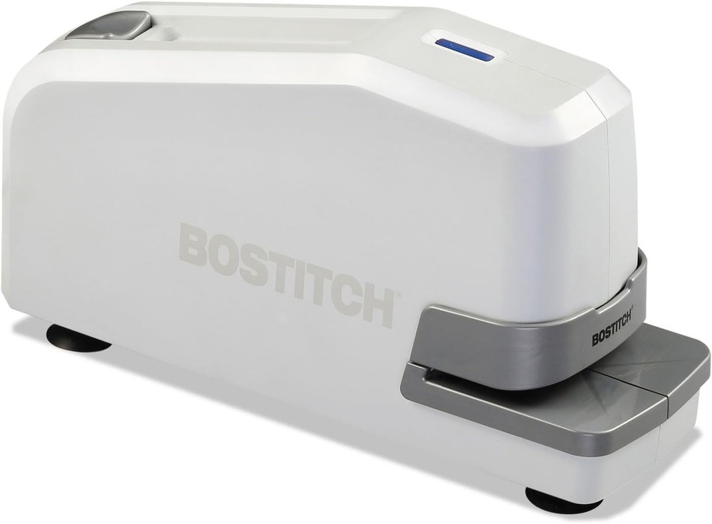 Automatic Heavy Duty Stapler with Refill Alert Light and Storage Compartment