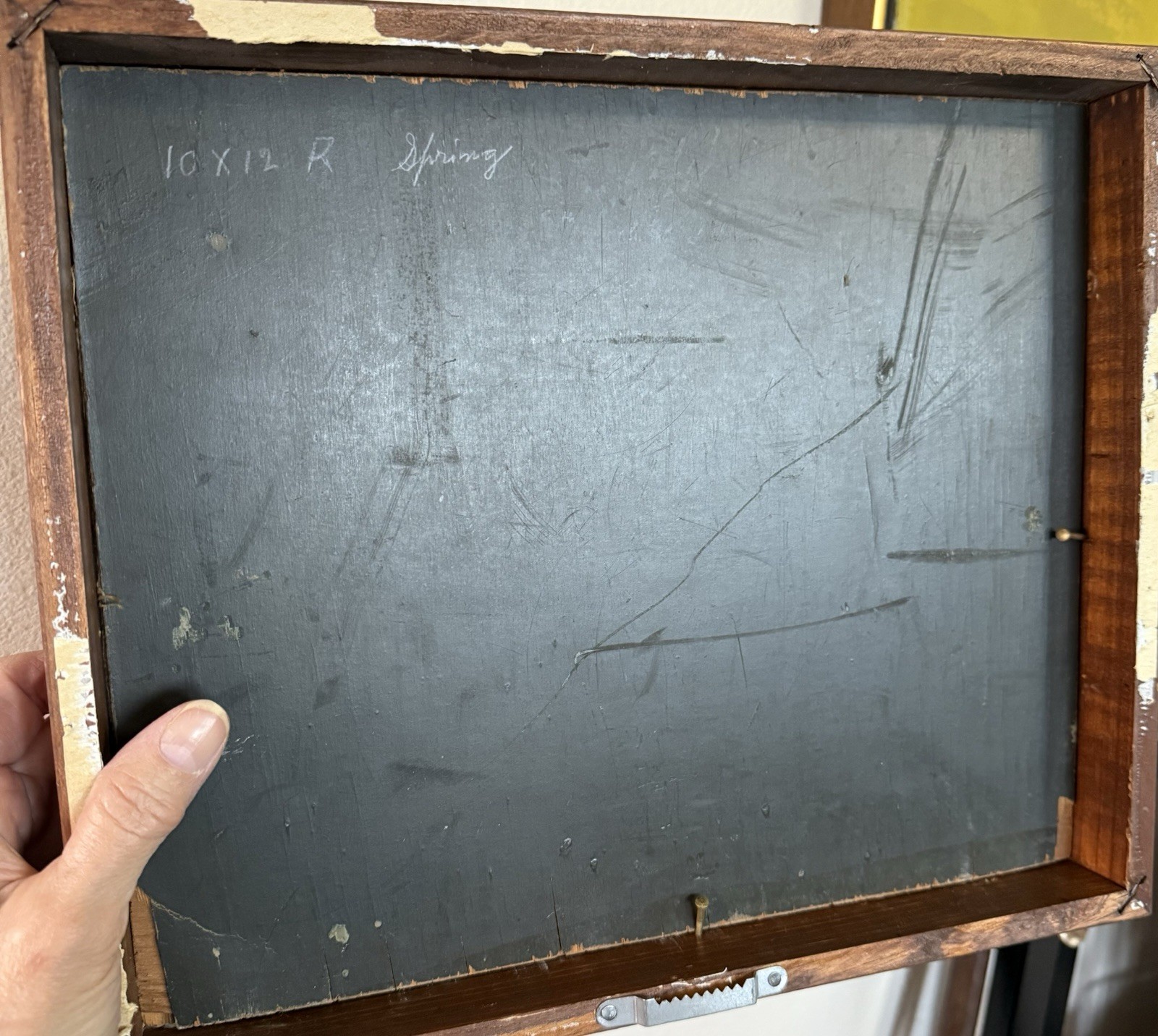 Circa 1920 Oil Painting L Sperman Listed American 20th Century