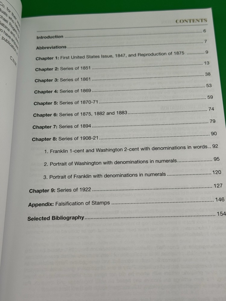 Scott Identification Guide To U. S. Stamps Regular Issues 1847-1934 7th Edition