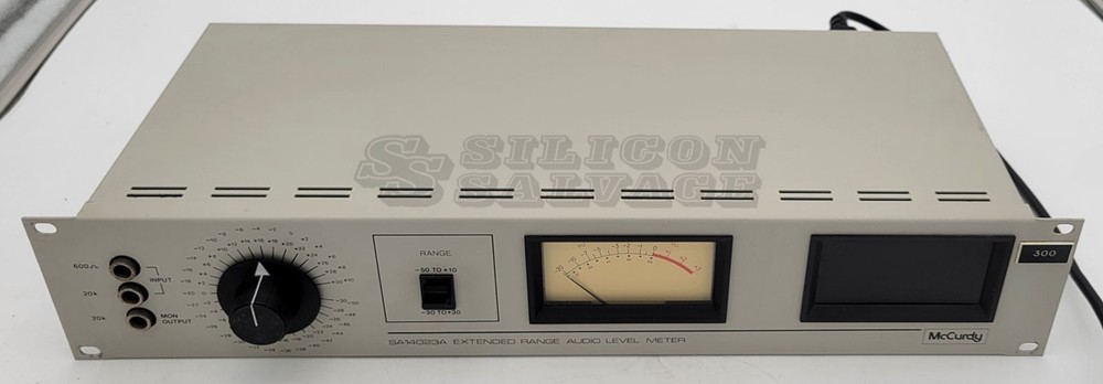 McCurdy SA14023A Extended Range Audio Level Meter