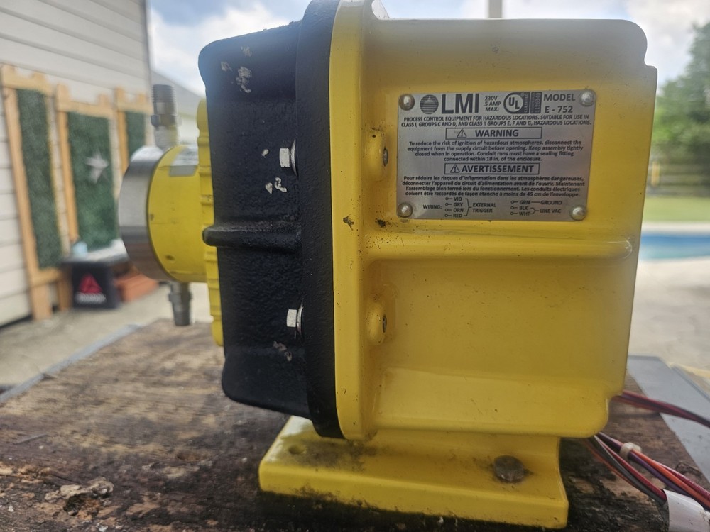 LMI Pump Series E-752 ( Never Used Open Box) Ready For Service