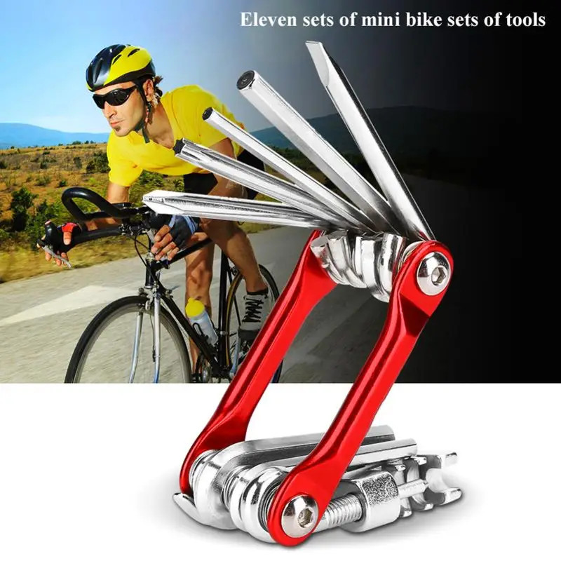 1PCS Multi - function 6 - in - 1 Folding Hex Nut Driver Socket Wrench Set