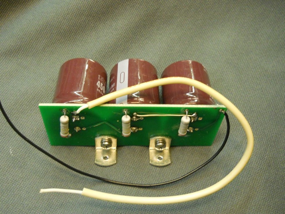 Maco 300 or Maco 500 replacement high-voltage filter capacitor module.