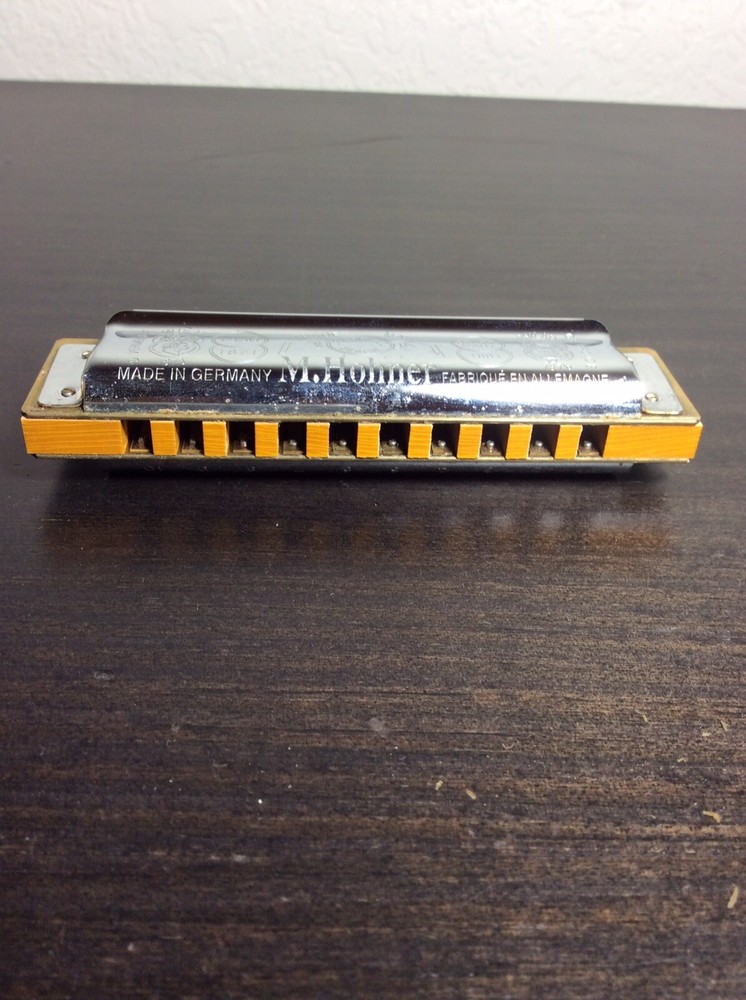 Marine Band Harmonica Key Of A With Case