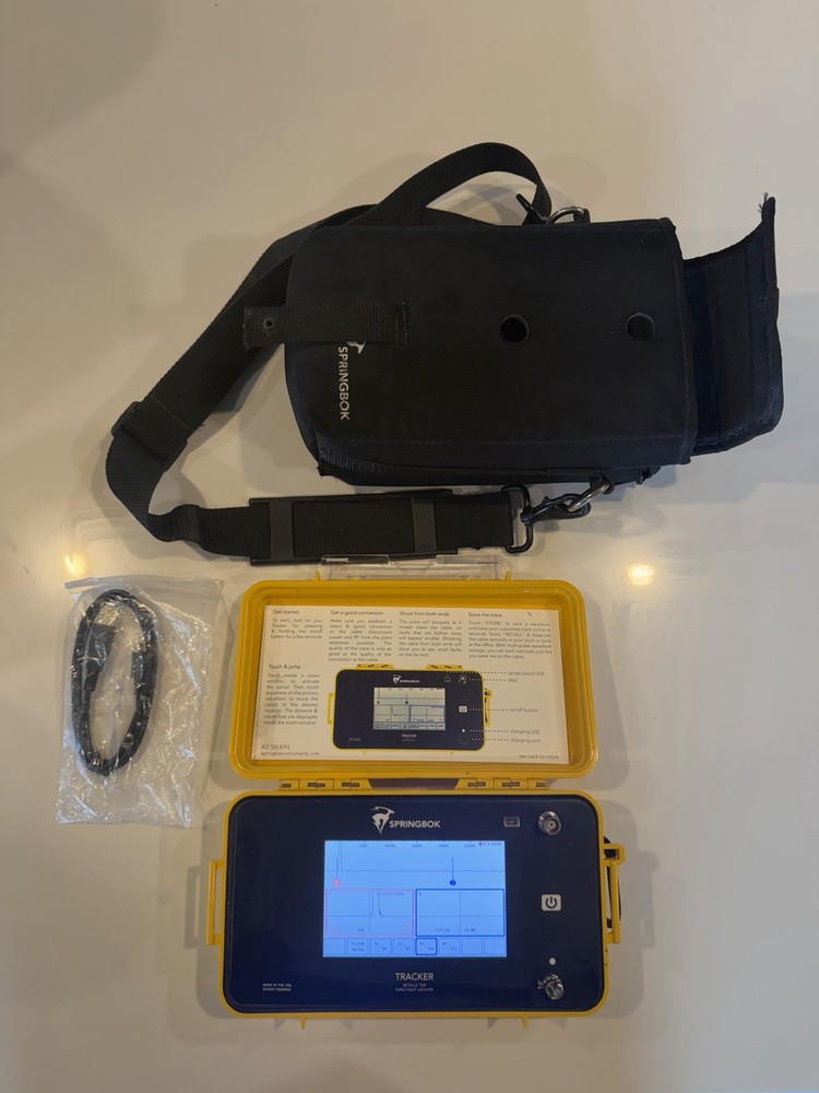 Springbok Tracker - Time Domain Reflectometer - CFL TDR CATV TDR