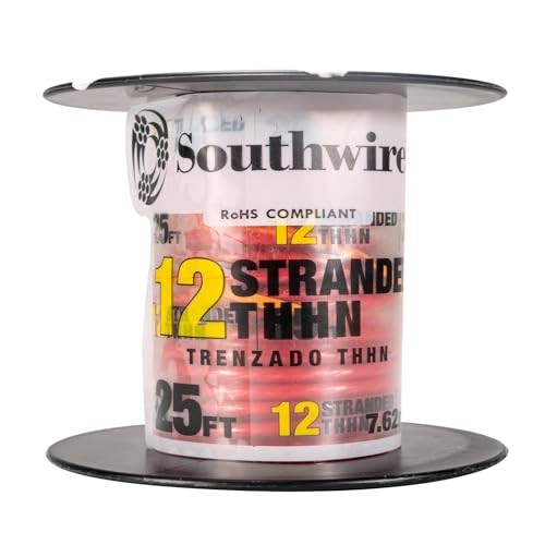 25 ft. 12 Green Solid CU THHN Wire