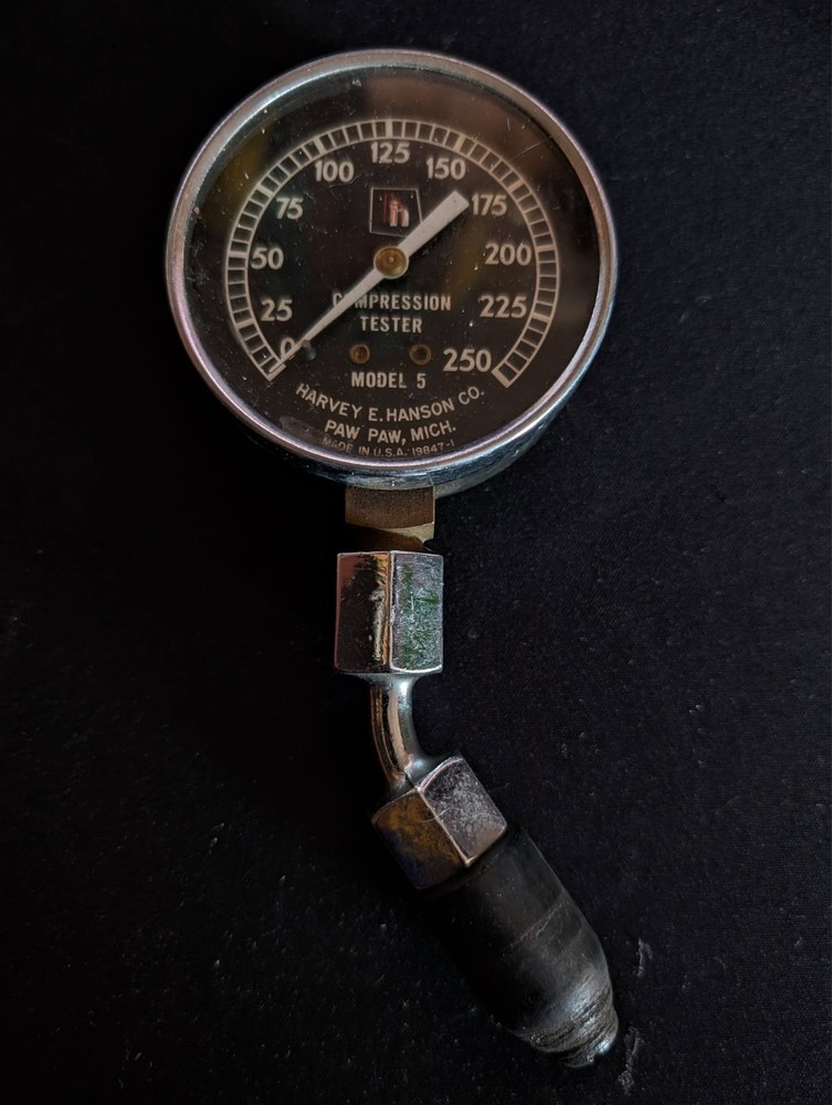 HH Compression Tester 1950s Model No.5 Harvey E. Hanson RB