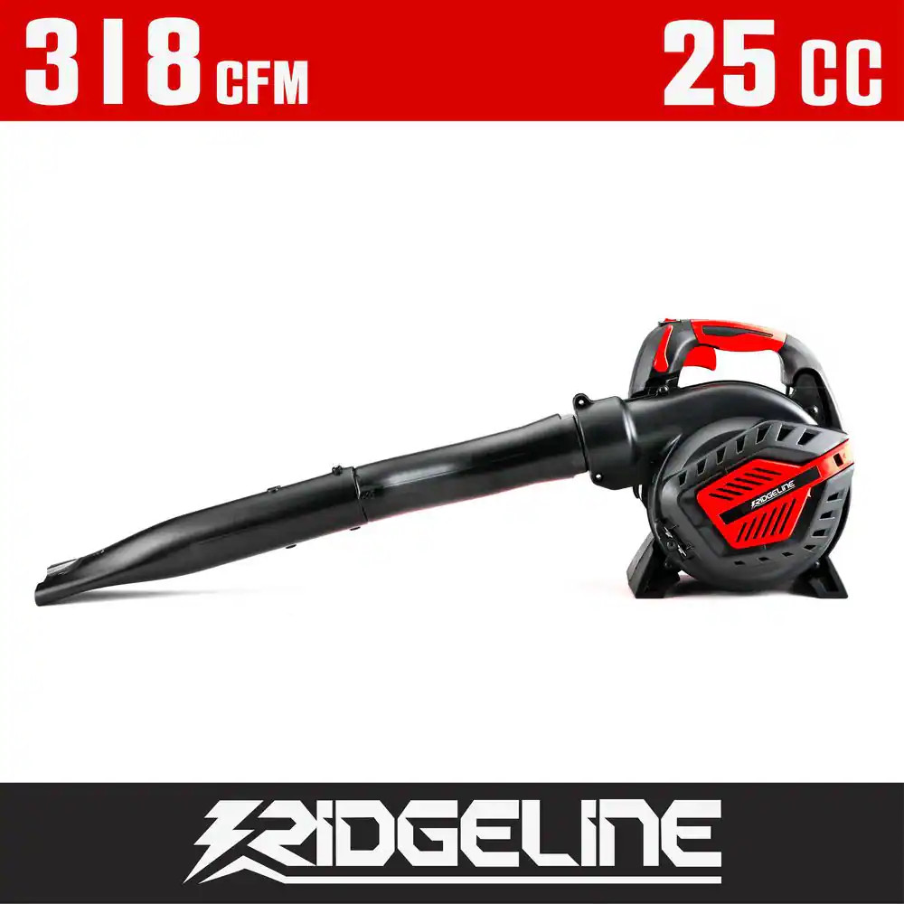 25.4 Cc 152 Mph 318 CFM 2-Stroke Handheld Gas Powered Leaf Blower