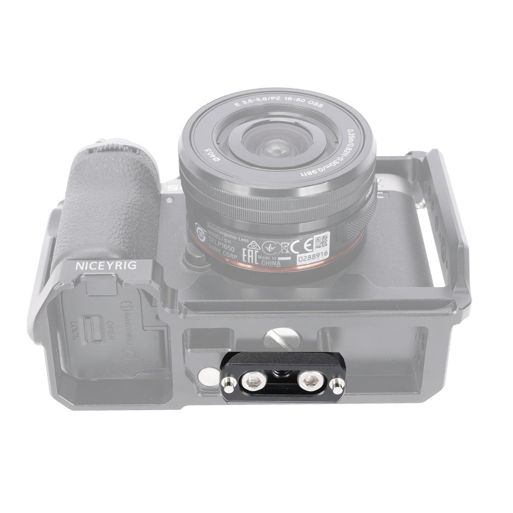 NICEYRIG 4cm NATO Rail with 1/4" thread screws for Camera cage