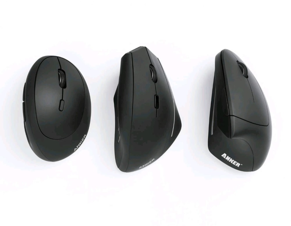 Anker A7851011 Ergonomic Optical USB Wired Vertical Mouse