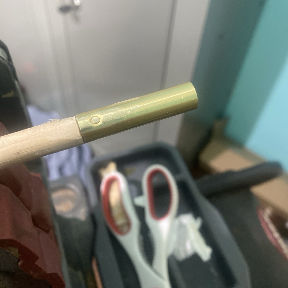 28 3/4" Long x 3/8"Diameter Hickory Ramrod for CVA Hawken Muzzleloader.