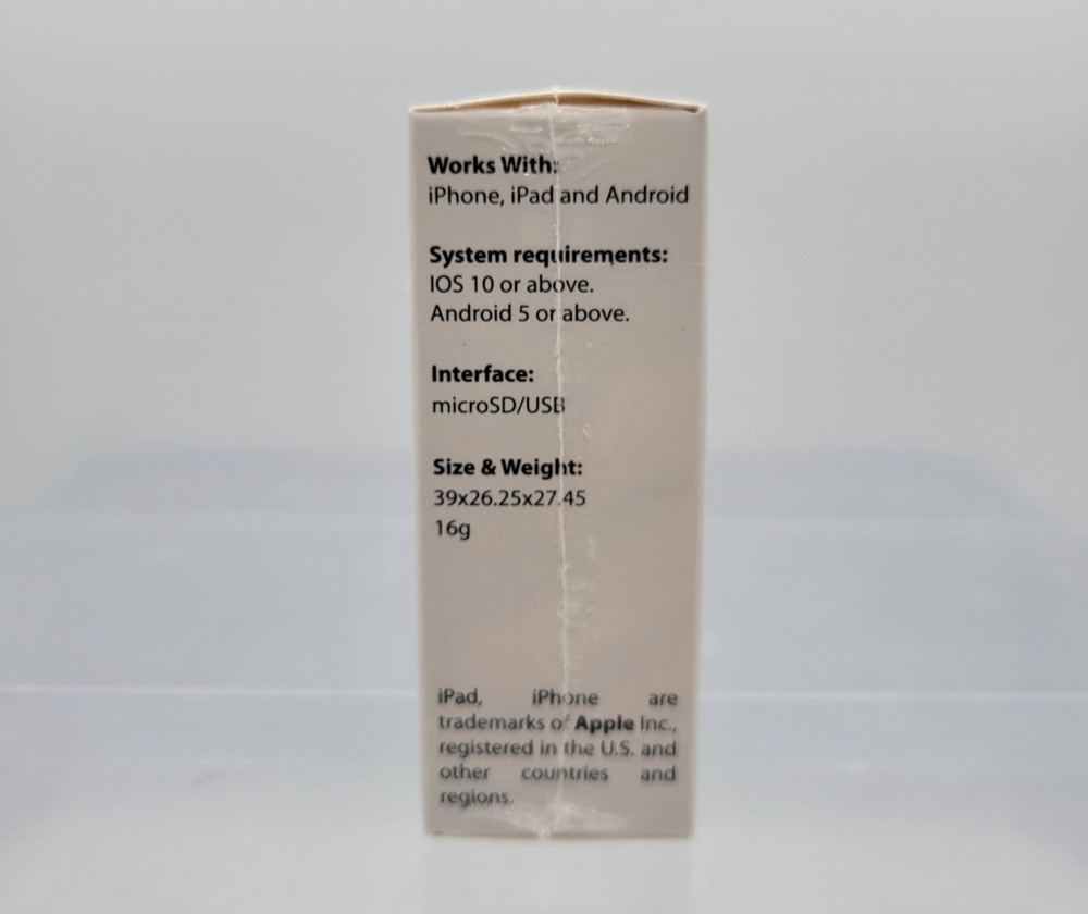 OMEGA Datacube Auto Backup Device iPhone iPad Android microSD