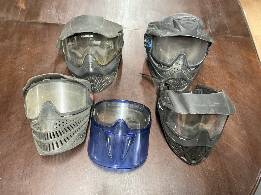 Paintball Mask Lot - Vintage Facemasks