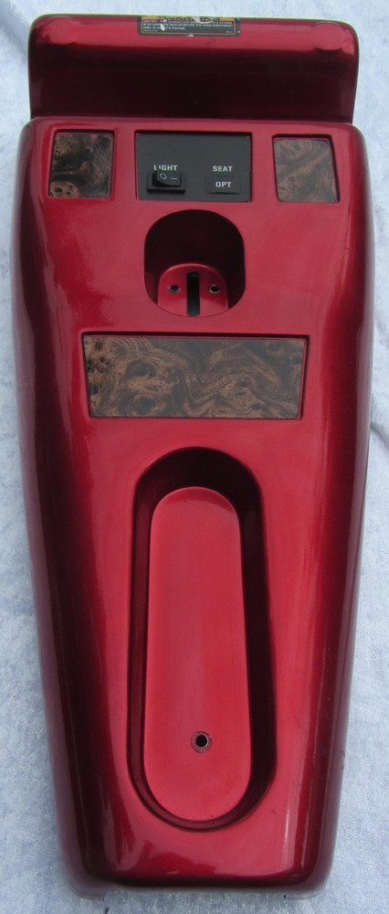 PRIDE WRANGLER FOREPANEL WITH LIGHT SWITCH BLINKERS NICE RED COLOR